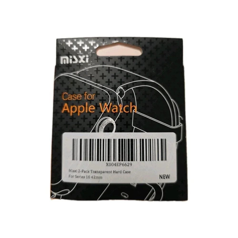 Case with Screen Protector for Apple Watch Series 11/10 42mm, 2 Pack